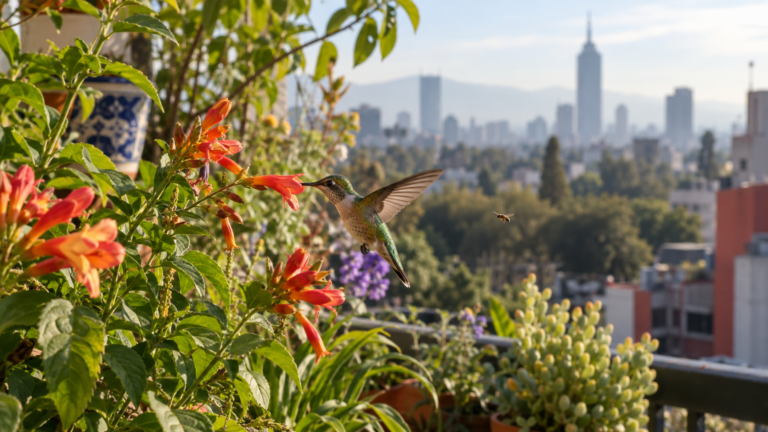Colibríes urbanos: por qué la ciudad también puede ser su refugio