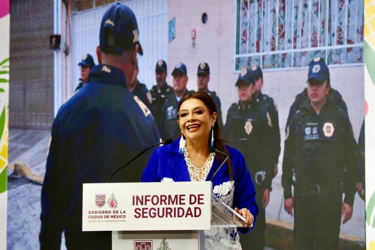 CDMX reduce homicidios y delitos de alto impacto; Brugada anuncia nuevo modelo policial