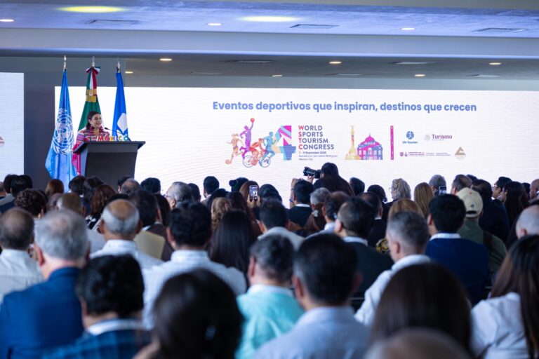 Clara Brugada: CDMX tiene condiciones para ser capital mundial del turismo deportivo