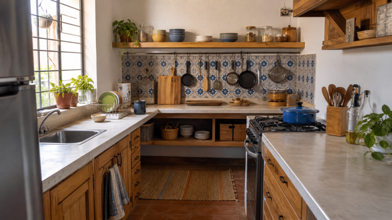 ¿Cómo ordenar una cocina pequeña sin perder superficie?