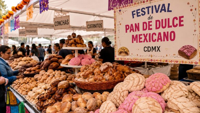 Una fiesta de sabores: así llega a CDMX el primer festival del pan dulce mexicano