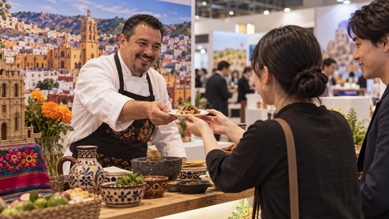 Guanajuato lleva su cocina y artesanías a Tourism Expo Japan