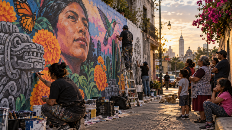 La memoria de los barrios a través de sus murales