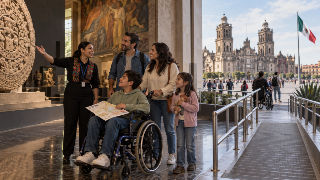 Cómo armar una ruta cultural accesible. Imagen editorial.