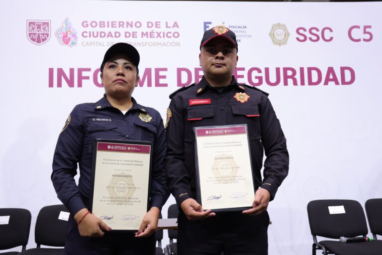 Bajan 18% los homicidios en CDMX respecto a 2024, informa el Gobierno capitalino
