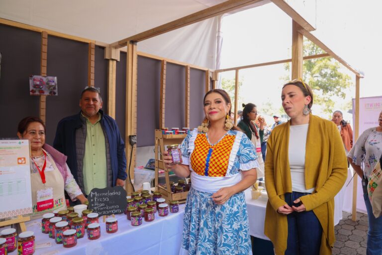Clara Brugada impulsa el consumo local: busca llevar productos del campo a las cocinas de CDMX