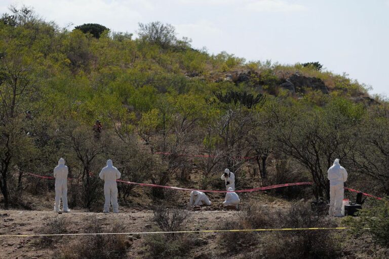 Fosas clandestinas en México: FGR reconoce 32 sitios frente a 651 de fiscalías estatales