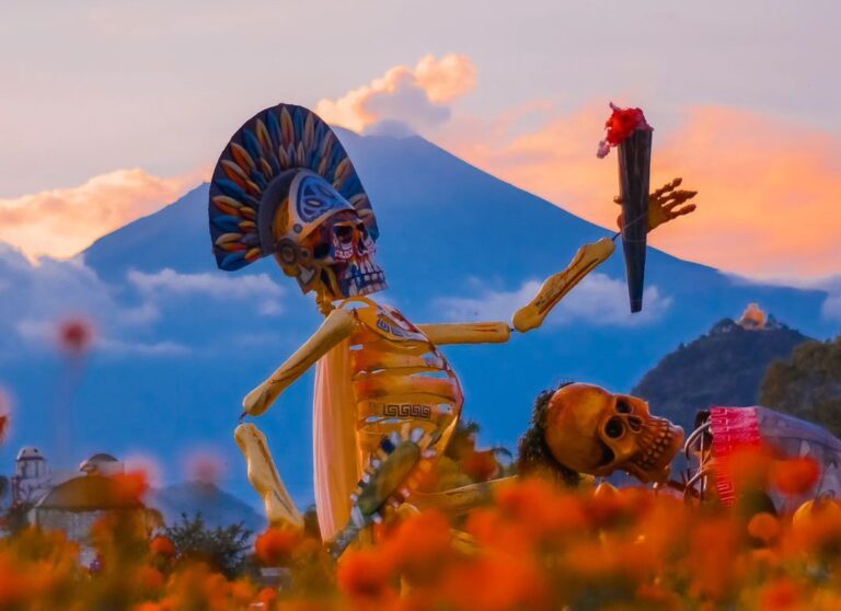 Valle de Catrinas en Atlixco: ¿dónde están las Catrinas monumentales?