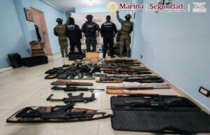 Desarticulan presunta red de fabricación y venta ilegal de armas en CDMX y Puebla