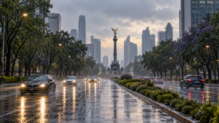 Del calor a las lluvias fuertes: así cambiará el clima en la CDMX este miércoles